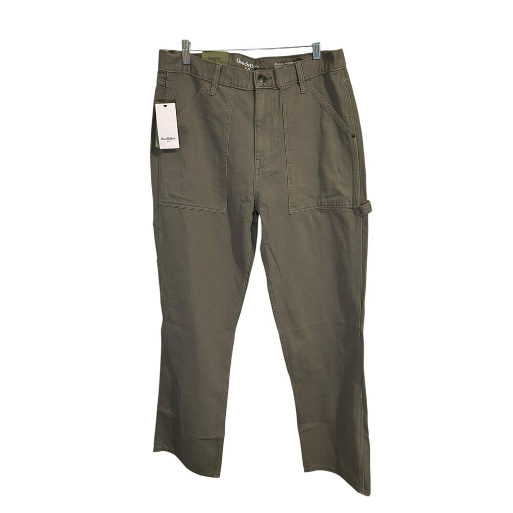 Goodfellow & Co Utility Pants Mens 34x34 Relaxed Straight Carpenter Pants